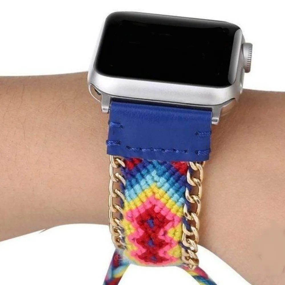 Boho Friendship Bracelet Apple Watch® Watchband